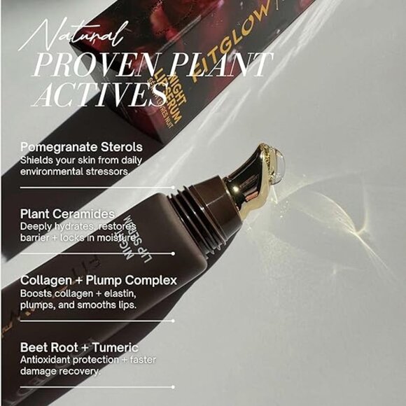 Fitglow Beauty | Night Lip Serum 10 Year Anniversary | Lip Sleeping Mask - Picture 5 of 6